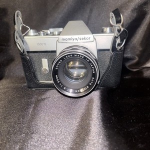 Vtg Mamiya Sekor 1000 TL Film Camera W/Case