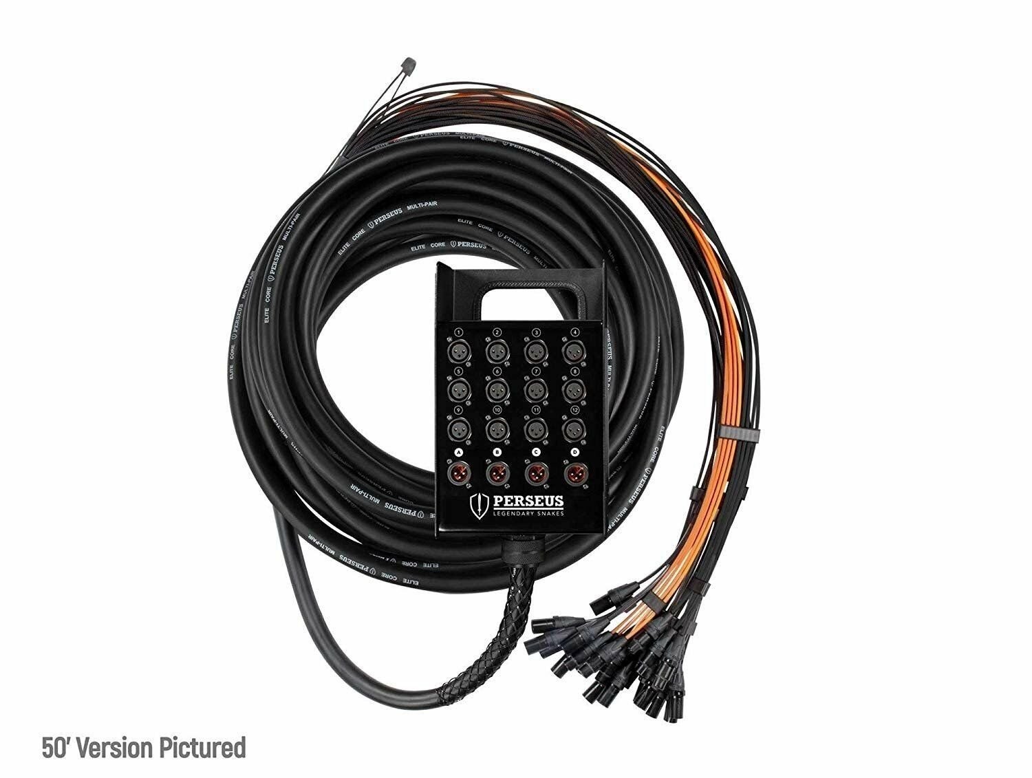 Elite Core Perseus PERS124-BF-75 с 12-канальной змейкой и 4 XLR возвращает вентилятору коробку 75 232190₽