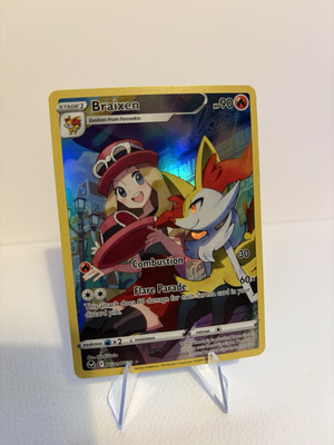 Pokemon Card / Pokemon Karte EN Braixen TG01/TG30 NM