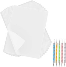 50 Sheets Carbon Paper White Graphite Transfer Tracing And 50 Sheets Carbon Paper White Graphite Transfer Tracing And