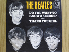 The Beatles &ndash; Do You Want To Know a Secret? - 45 RPM vinyl record