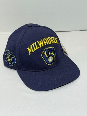 Pro Standard Milwaukee Brewers Hat Luxury Collection Rare NLCS NWT