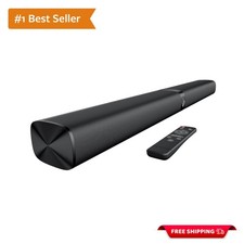 Detachable Soundbar with Auto Volume Boost - Perfect for Movies Gaming