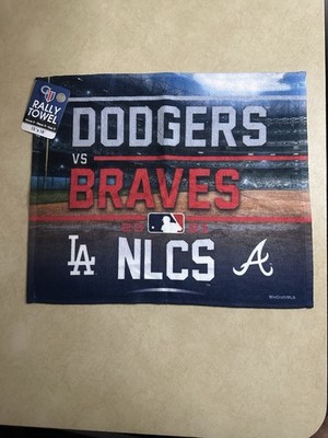 Atlanta Braves Los Angeles Dodgers Rally Towel- Dodgers Vs Braves 2021 NLCS
