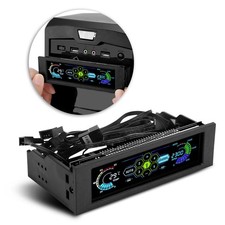 5-Fans Fan Controller Smart Adjust For Comput...