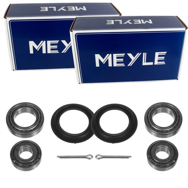 2X Meyle RADLAGER-SATZ Hinten Beidseitig Passend FÜR Opel Ascona Corsa Kadett-image