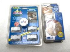Mixed Lot Safety 1st Cabinet  Drawer Latches/Magnetic tot-lok
