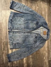 American Eagle Mens Flex Denim Jean Jacket Si...