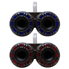 Kicker KMXL Tower Speaker Bundle - Dual 6.5" Horn-Load Marine