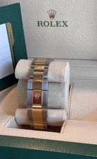 Rolex Sky Dweller Black Dial Two tone Gold Steel 326933 Oyster 42mm Box Papers 3