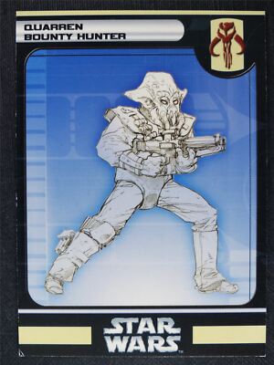 Quarren Bounty Hunter - Star Wars Miniaturen Ersatzkarten #5F