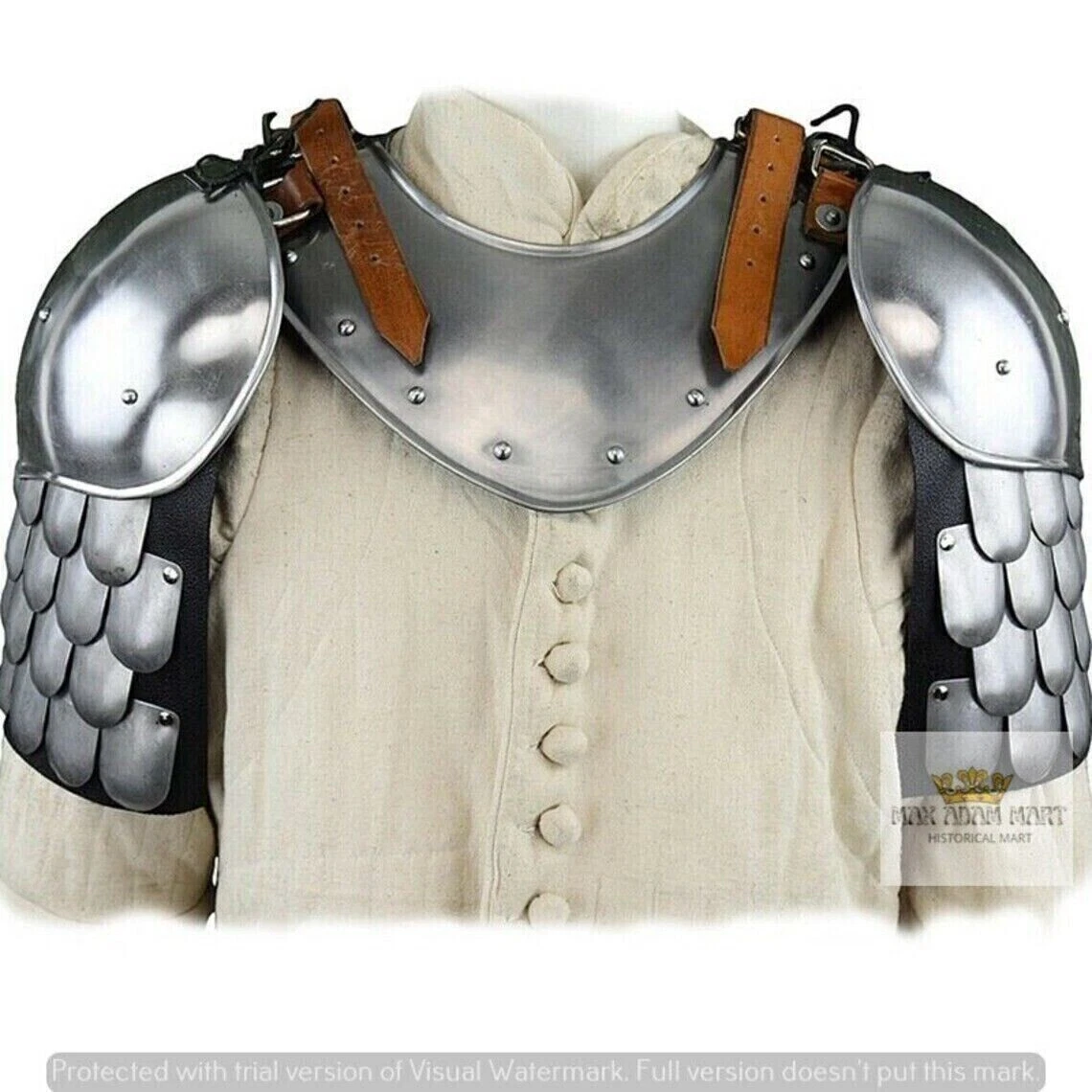 Knights Templar Shoulder Armor