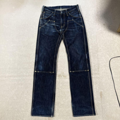 IRON HEART 21oz double knee logger jeans 822 W30 [VG Repair] limited