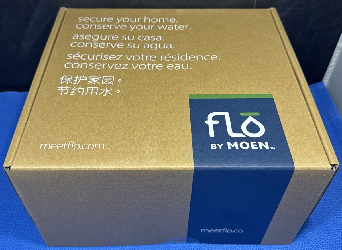 MOEN Flo 900-002 Moniteur D'eau Intelligent Avec Arrêt Automatique - Détecteur De Fuite WiFi