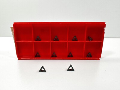 SANDVIK TCMT1.2(1.2)1-KF TCMT06T104-KF New Carbide Inserts Grade H13A 10pcs