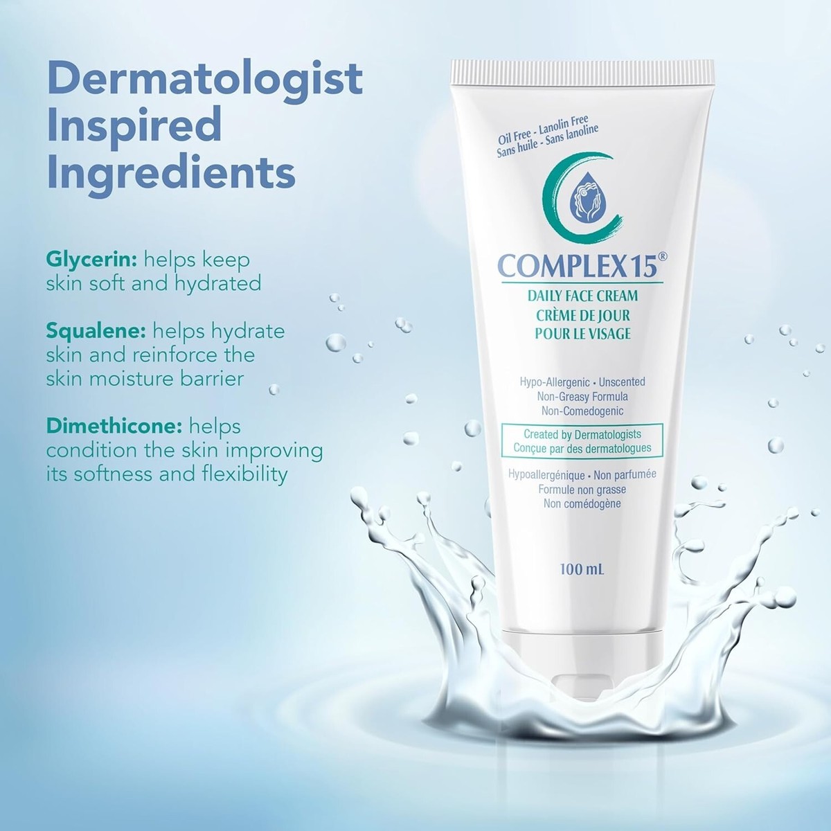AiWaWa CA, Complex-15 Non-greasy Daily Face Cream 100 mL | eBay