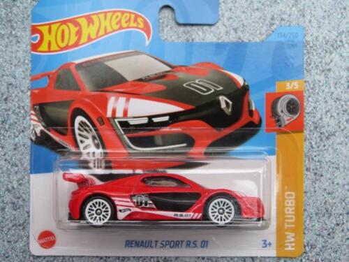 Hot Wheels H3F 134 RENAULT SPORT R.S. 01 red Hot Wheels 2023 134/250 CaseF - Picture 1 of 2