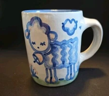 Country Scene Blue by M A HADLEY LAMB-THE END Coffee Tea Mug Discontinued