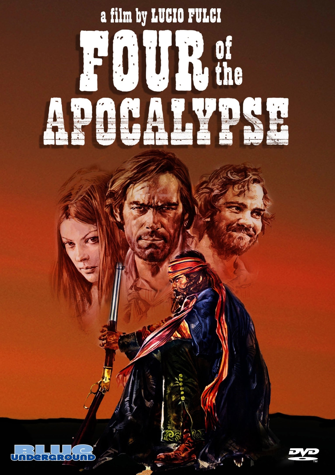 Four of the Apocalypse (DVD) Fabio Testi Lynne Frederick Michael J. Pollard