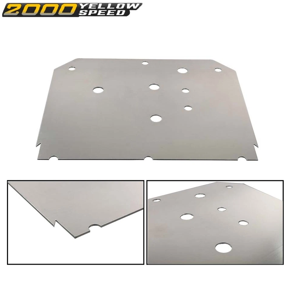 3/16" Skid Plate Heavy Duty Fit For 08-14 Polaris RZR S 800 &15-16 RZR S 900 - Image 4 of 4