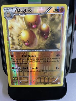 Rare Reverse Holo Dugtrio Pokemon Card 39/83 Generations 2016 XY - NM | eBay