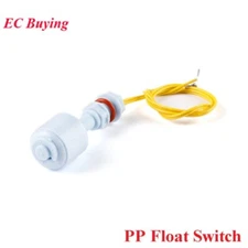 52mm PP Float Liquid Water Level Switch Sensor Module Horizontal Float Switch
