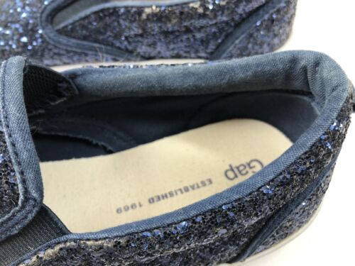 Blaue Glitzer Halbschuhe The Gap Gr. 5 Schuhe Galaxy Mädchen Glitzer Slipper - Bild 9 von 10