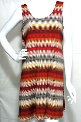 TRAVEL KNIT SHORT TANK DRESS        LRG    CONNECTED