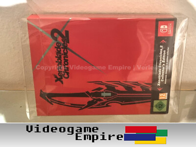 1x Schutzhülle 0,5mm Plastik für Xenoblade 2 Collector's Edition Nintendo Switch