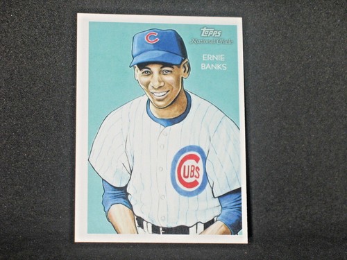 Ernie Banks 2010 Topps National Chicle Bazooka Back #296 Chicago Cubs TOUGH