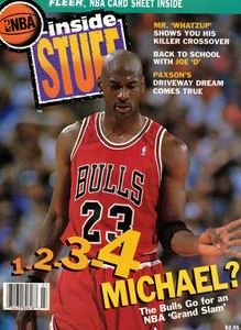 NBA-INSIDE STUFF-MICHAEL?-VOL.1,NO.4-1992 | eBay