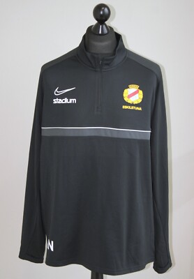 Eskilstuna Sodra FF Schweden Team getragen Fußball Trainingsjacke Nike Gr. XXL