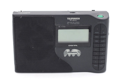 Telefunken MR 1500 PLL Weltempfänger Taschenradio Radio dunkelgrau Vintage