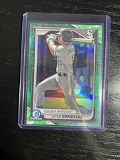 Topps Bowman Chrome 2024 Baseball Jacob Gonzalez #BCP-41 Base Green