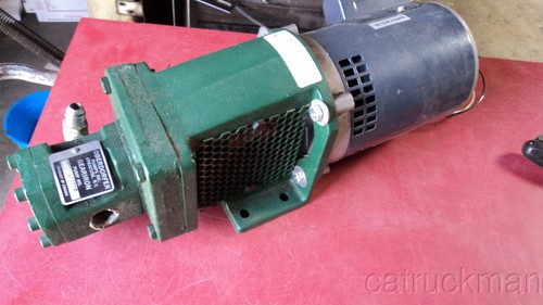 1/3 HP, Single Phase Motor w/Oberdorfer Geariron Transfer Pump 3 gpm & 150 psi