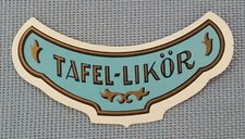 vecchio Etichetta del vino campione Flacone per collo di bottiglia 1920