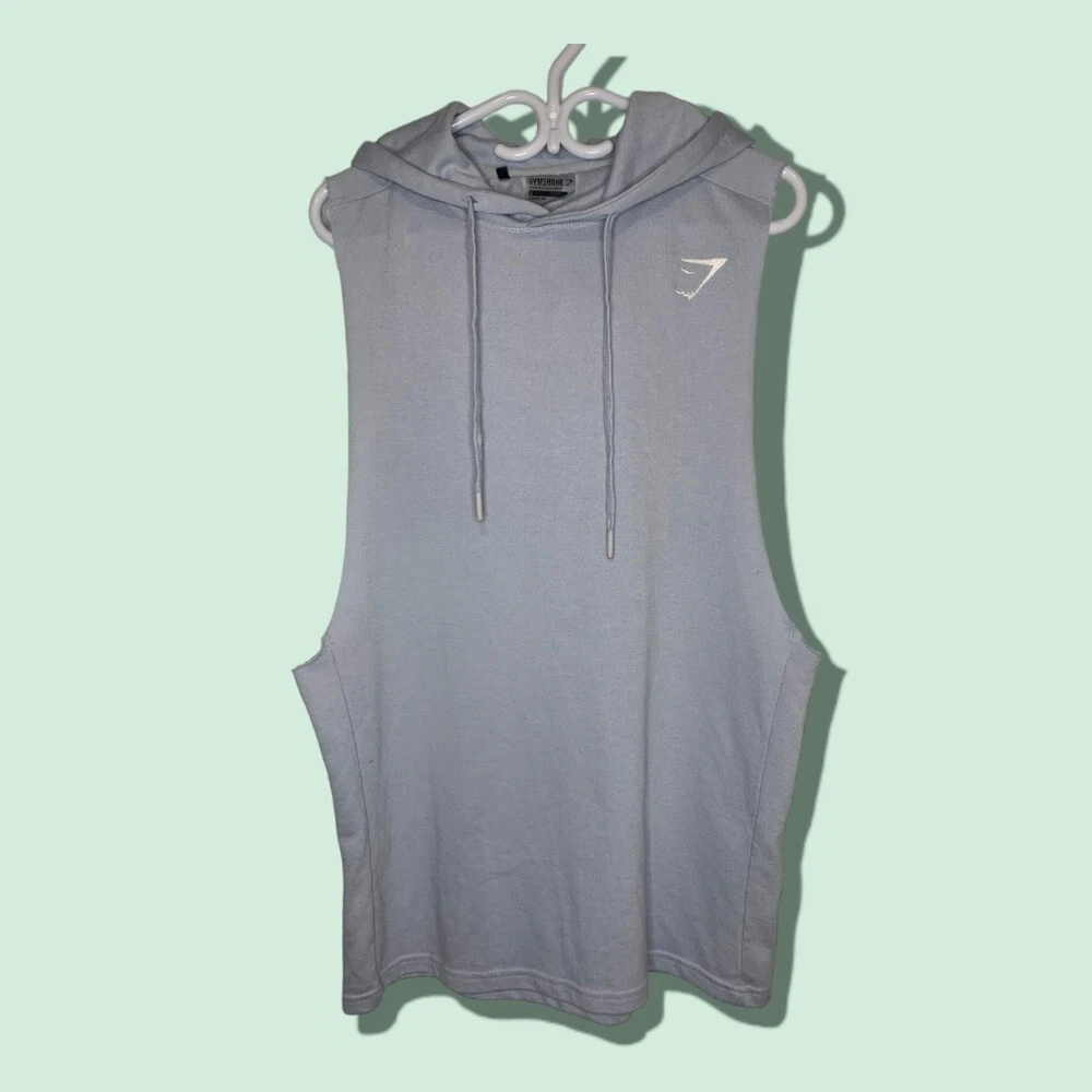Drop arm sleeveless hoodie sale