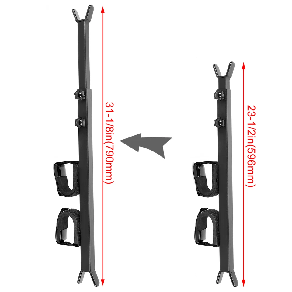 Overhead Roof Gun Rack Carrier Holder For Honda Pioneer Polaris Ranger Can Am — 第 2/4 张图片