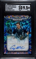 ADLEY RUTSCHMAN 2019 Panini Prizm Draft Camo Prizm AUTO #13/20 RC SGC 10 / 9.5