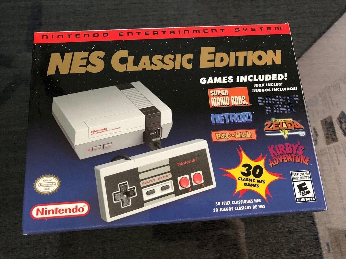 Classic Edition Nes Mini Game Console Usa Brand New 30 in 1 | eBay