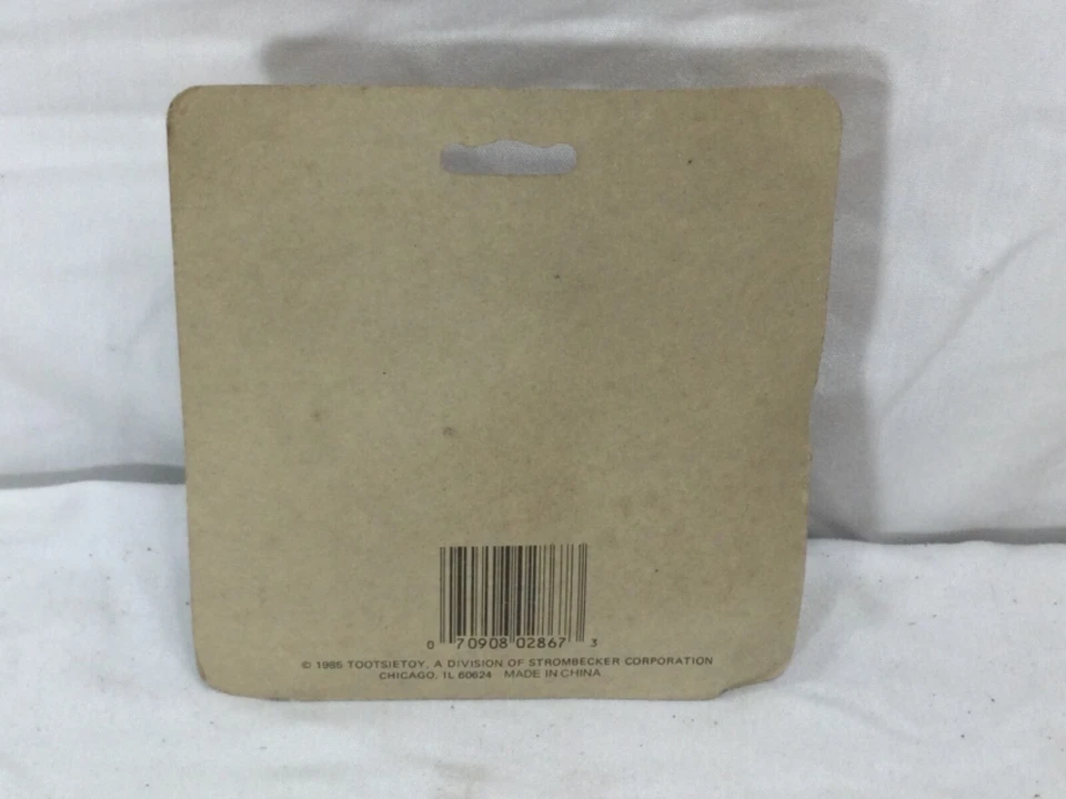 1985 Vintage Tootsie Toy Pink Scooter & Figure Diecast Carded MOC Sealed - Image 2 of 2