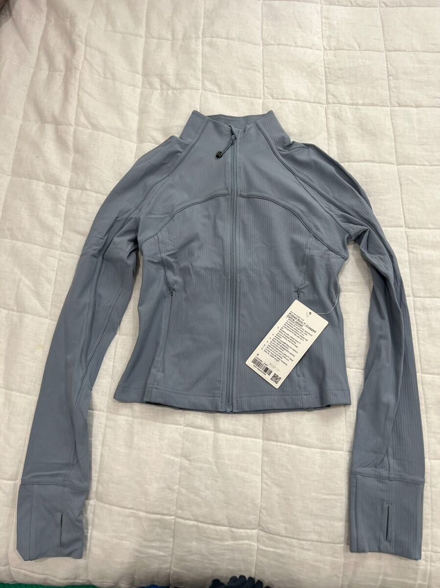 NWT Lululemon Ribbed Nulu Cropped Define Jacket~SZ:6,8~more color