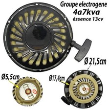 Pièce détachée groupe electrogene 4 a 7 kva essence Lanceur moteurs 13 CV