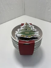 Spode Christmas Tree 6 Inch BPA-Free Melamine Bowls, Set of 4 New