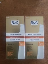 2-RoC Multi Correxion Revive + Glow Moisturizer SPF 30 - 1.7 fl oz Exp: 06/2025+