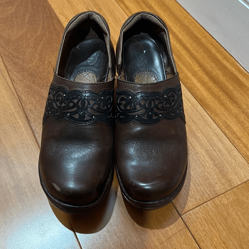 Mules (nu-pieds) En Cuir Marron Dunham Pour Femme - Taille US 8B, Occasion, Style Décontracté