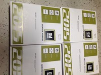 2015 Chevy Traverse GMC Acadia Buick Enklave Service Shop Repair Manuell Set Neu