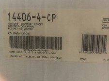 Kohler Purist K-14406-4-CP - Bathroom Sink Faucet Polished Chrome Finish