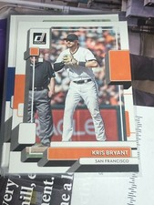 2022 Donruss Baseball Base #134 Kris Bryant San Francisco M18