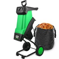 2400W Electric Branch Shredder High Power Leaf Shredder Garden Tools